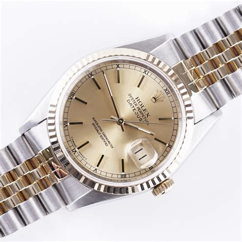 rolex oyster perpetual datejust 16233|rolex datejust 16233 day night.